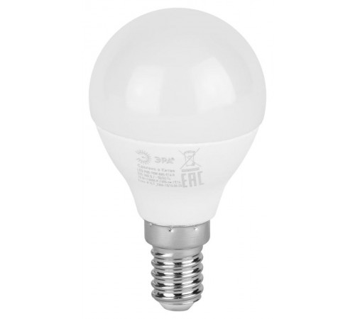 Лампа светодиодная LED P45-10W-840-E14 R (диод, шар, 10Вт, нейтр, E14)  Б0050233  ЭРА