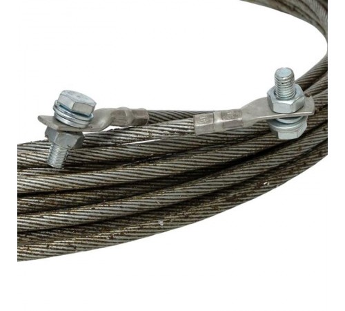 Трос стальной грозозащитный 50 мм2 (бухта 25м)  lp-d3050  EKF