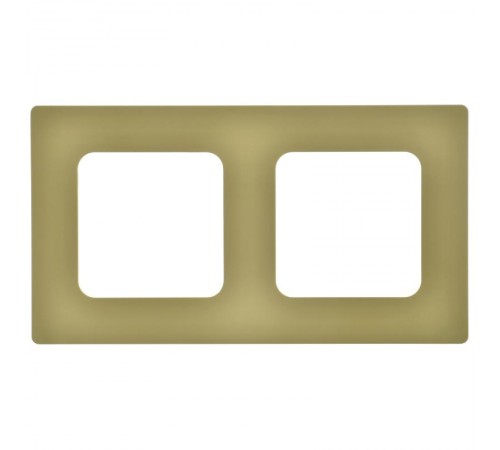 FLITE Classic Рамка 2-ая РУ-2-К-ФлО оливковый  FI-M22-32-20-K26  IEK