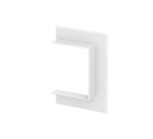 Настенная стыковая рамка кабельного канала Rapid 80 90x110 мм (алюминий,белый) (G-AWAO90110RW)  6278880  OBO Bettermann