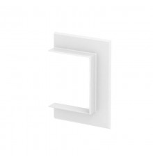 Настенная стыковая рамка кабельного канала Rapid 80 90x110 мм (алюминий,белый) (G-AWAO90110RW)  6278880  OBO Bettermann