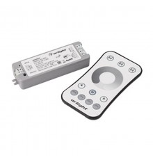 Диммер SMART-DIM-SET-RING (12-24V, 1x8A, ПДУ 2.4G) (Arlight, IP20 Пластик, 5 лет)  034786  Arlight