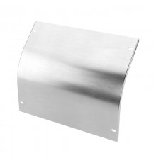 Крышка на угол вертикальный внешний 45 градусов 80х100, 1,5 мм, алюминий  AKSPM810K  DKC