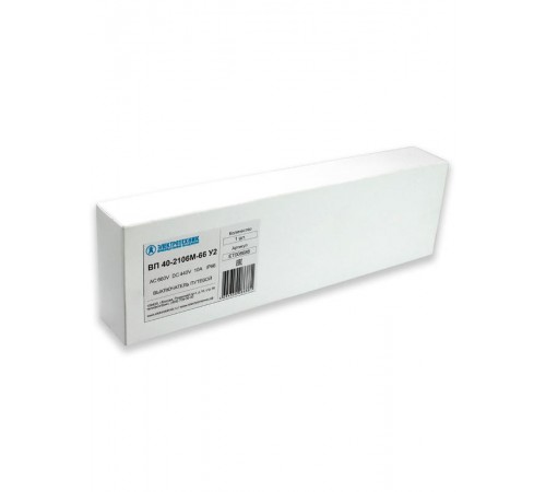 ВП 40-2106М-66 У2, рычаг пружинный "кошачий ус", 1з и 1р, мгновенный, без сальника, IP66, выключатель путевой  ET008688 Электротехник