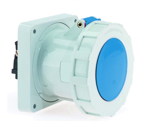 Розетка встраиваемая 125А 3P 230в 6h IP67 120х120 13452 I 13452-Bals I Bals