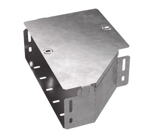 Переходник левый с крышкой Стандарт 300х200х100  PR16.0503  Промрукав