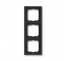 Рамка 3-постовая, серия, серия solo/future, цвет linear, цвет антрацит  1754-0-4242   2CKA001754A4242  ABB