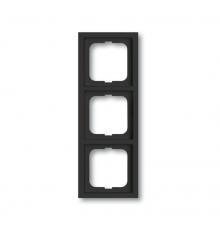 Рамка 3-постовая, серия, серия solo/future, цвет linear, цвет антрацит  1754-0-4242   2CKA001754A4242  ABB