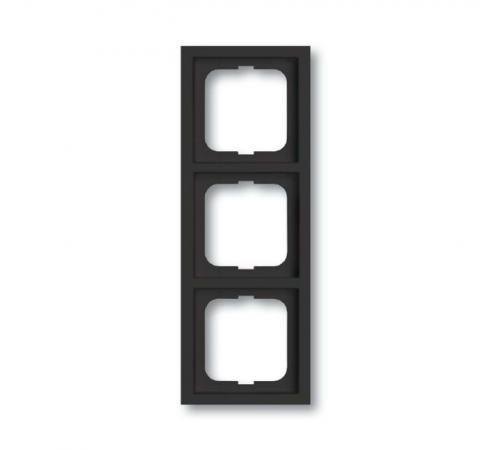 Рамка 3-постовая, серия, серия solo/future, цвет linear, цвет антрацит  1754-0-4242   2CKA001754A4242  ABB
