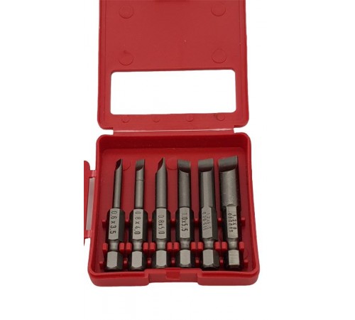 Набор бит SL Industrial 50 мм в кейсе, 6 шт  03091516  Felo