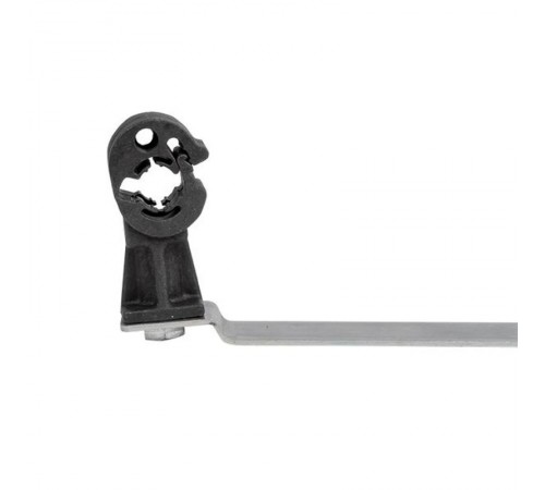 Держатель под черепицу с крючком с пластиковым фиксатором L=330мм CZ EKF PROxima   lp-d2214-cz   EKF