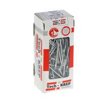 Саморезы универсальные 60х4,0 мм (200 шт) оцинкованные - коробка с окном ( 0,622 кг)  102185  Tech-KREP