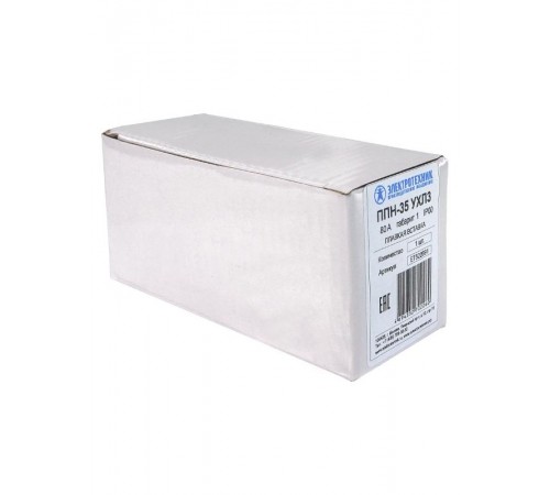 Плавкая вставка ППН-35 УХЛ3, 80А, габарит 1, IP00 (ЭТ)  ET522691  Электротехник