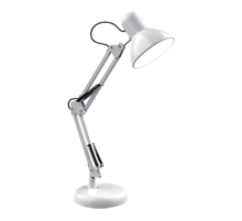 Светильник настольный GTL002 60W 220-240V E27 белый струбцина и основание 1/12  GT0021  Gauss