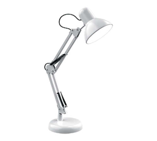 Светильник настольный GTL002 60W 220-240V E27 белый струбцина и основание 1/12  GT0021  Gauss