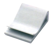 Клипса самоклеящаяся для плоского кабеля, белая, 25х26х9,6  2AFC-25  DKC