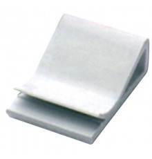 Клипса самоклеящаяся для плоского кабеля, белая, 20х26х9,6  2AFC-20  DKC