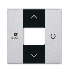 ABB Levit Серебро Накладка для комнатного терморегулятора free@home  6220H-A03000 70  2CHH623000A4070  ABB