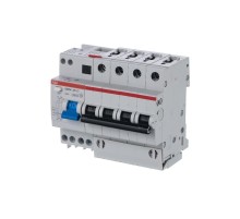 Автоматический выключатель дифференциального тока DS204 4п 20А B 30мА тип AC (6 мод)  2CSR254001R1205  ABB