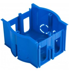 Коробка установочная сборная проходная КМТ-010-4007 для твердых стен (71х45) с саморезами EKFplc-kmt-010-4007EKF