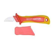 Нож для снятия изоляции 1000В VDE, SHTOK  376544  КЭАЗ