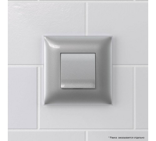 Вывод кабеля из стены "Avanti", "Закаленная сталь"  4404983  DKC