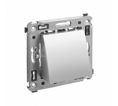 Вывод кабеля из стены "Avanti", "Закаленная сталь"  4404983  DKC