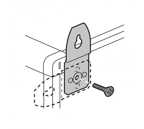 Распределительный шкаф XL3 400 - металлический - 600х575х175 020103  Legrand