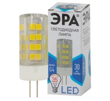 Лампа светодиодная LED 3,5Вт G4 220В 4000К smd JC капсульная  Б0027856  ЭРА