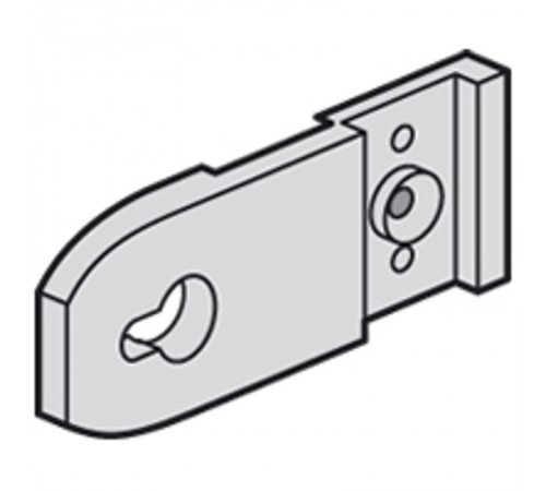 Комплект из 4 металлических скоб - для шкафов с металлическим корпусом XL3  020100  Legrand