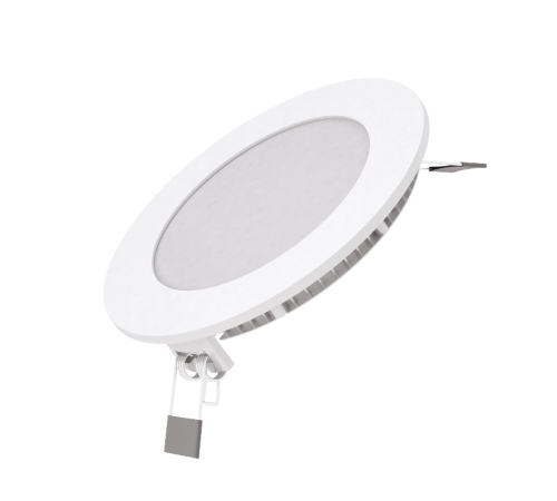 Светильник светодиодный встраиваемый ультратонкий круглый IP20 6W 2700K  939111106  Gauss