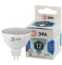 Лампа светодиодная ЭКО LED MR16-12W-840-GU5.3 (диод, софит, 12Вт, нейтр, GU5.3)  Б0040888  ЭРА