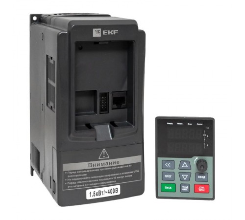 Преобразователь частоты 1,5/2,2кВт 3х400В VECTOR-100 EKF PROxima  VT100-1R5-3B  EKF