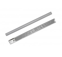 Трубка термоусаживаемая с клеевым слоем, прозрачная, длиной 1,0 м ТТк(3:1)-7,9/2,65-П  SQ0548-0906  TDM