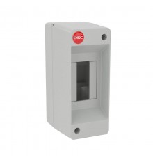 Щиток настенный, ral 7035, без крышки, 2мод. (ВхШхГ) 55х135х80 IP20  82002  DKC