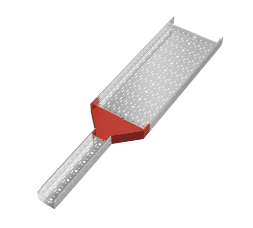 Переходник центральный 100х150-500 мм "ПЛЮС" HD  PDplus100-150-500-C HD   КМ-профиль