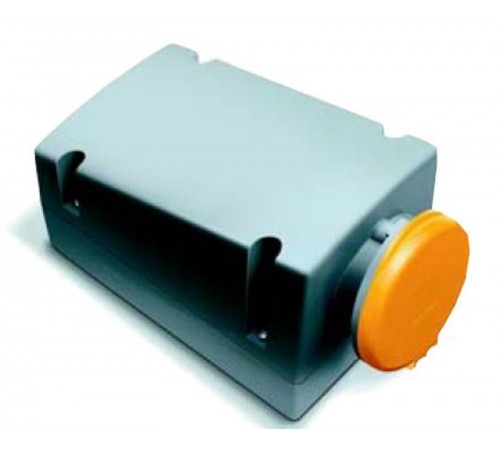 Розетка для монтажа на поверхность с подключением шлейфа 316RL6, 16A, 3P+E, IP44, 6ч  2CMA168396R1000  ABB