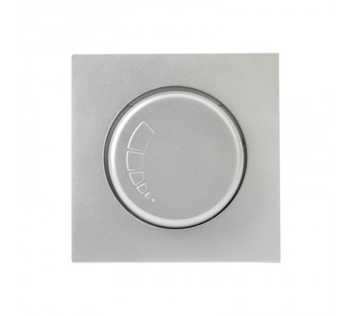 Валенсия лицевая панель светорегулятора 600W 220В сталь EKF PROxima   ESD06-L-101-30   EKF