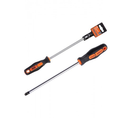 Отвертка позидрайв двухкомпонентная, CR-V тип PZ4x200, серия "Алмаз"  SQ1006-1210  TDM