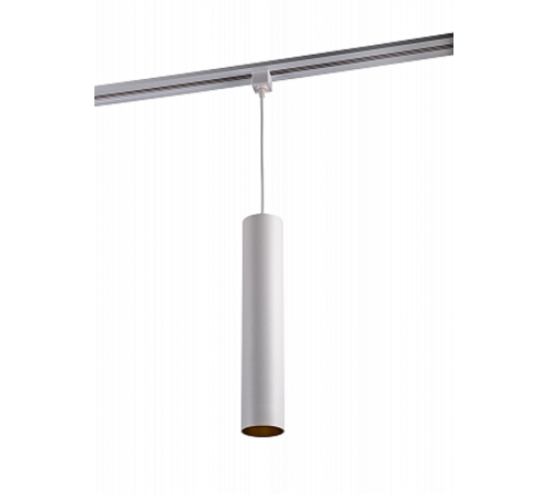 Светильник светодиодный трековый однофазный PTR 2310 10w 4000K 30° WH 400мм на подвесе 1м IP40  .5031500  Jazzway