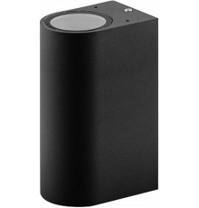 Светильник садово-парковый DH015, 2*GU10 230V, черный  11883  Feron