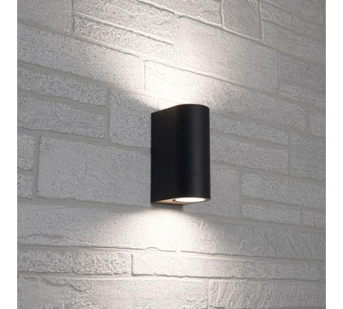 Светильник садово-парковый DH015, 2*GU10 230V, черный  11883  Feron