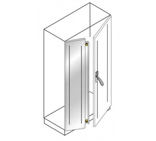 Створка двери с перекрытием,нерж2000х600  TC2012SX  ABB