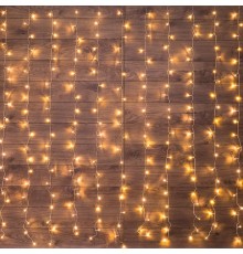 Гирлянда "Светодиодный Дождь"  2,5x2 м, свечение с динамикой, прозрачный провод, 230 В, диоды ТЕПЛЫЙ БЕЛЫЙ  235-056  NEON-NIGHT