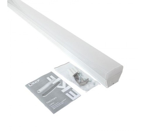 Светильник светодиодный линейный ДБО-150 белый 60Вт 6500К 1480x65x70 IP20 LUMA  LBL-150-60-W-6500  EKF