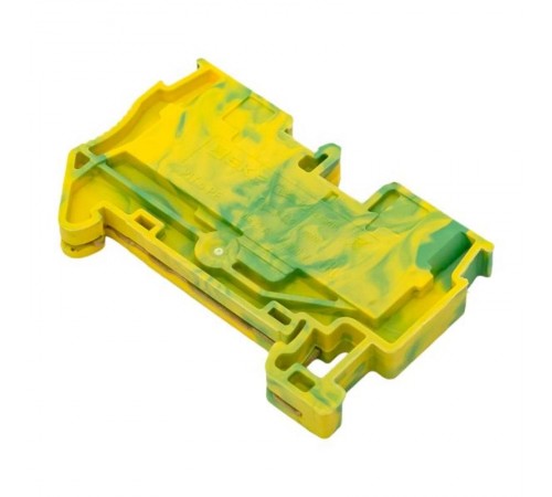 Клеммная колодка пружинная 4 Push-in земля PIT-4-pe  EKF