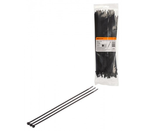 Хомут 4,8х300 мм морозостойкий (черный) (100 шт)  SQ0515-1110  TDM