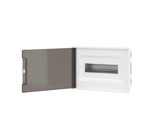 Щиток 12 мод встраиваемый для полых стен FRAME, белый, с тонированной  дверцей, с 2 шинами PEN на 6 и 8 отв.  F12B3WD  DKC