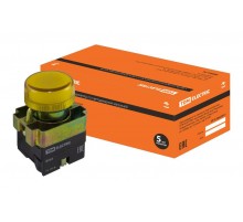 Лампа BV65 матрица d22 мм желтый  SQ0702-0047  TDM
