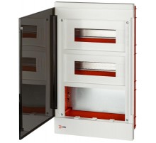 Корпус пластиковый встраиваемый  MULTIBOX со слаботочным отсеком 24 модуля IP40 белый   Б0059317  ЭРА